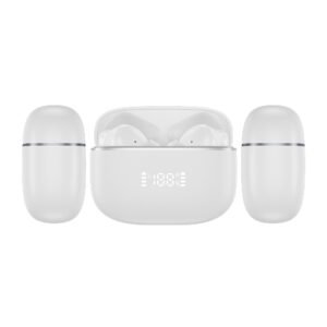 M16 ANC+ENC 4-mic Active Noise Reduction Bluetooth Earphones Hybrid Feedback Intelligent Digital Display Long Battery Life - Image 2